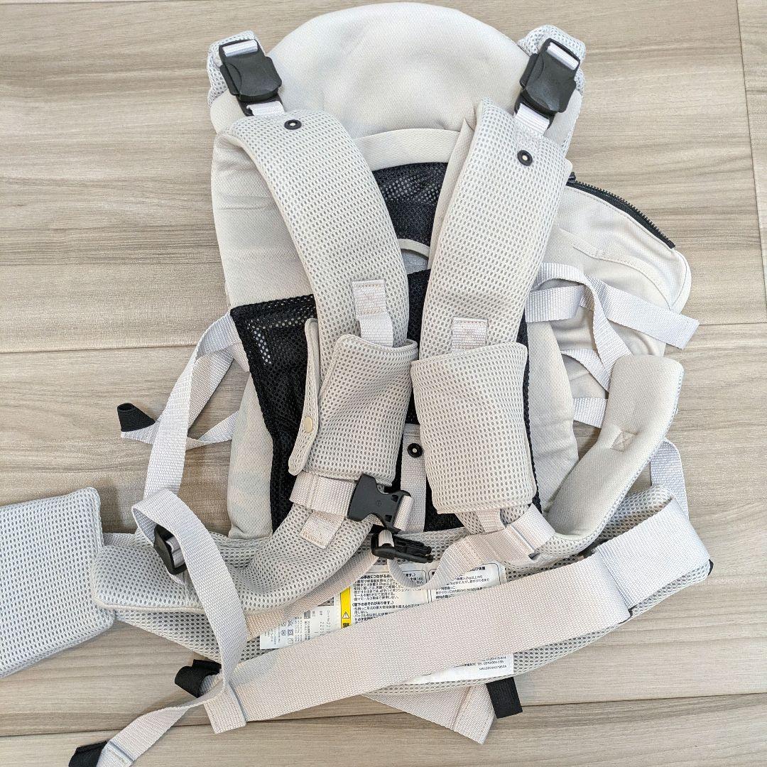 【おまけ付き】Aprica Lactis 抱っこひも ホワイトアッシュ