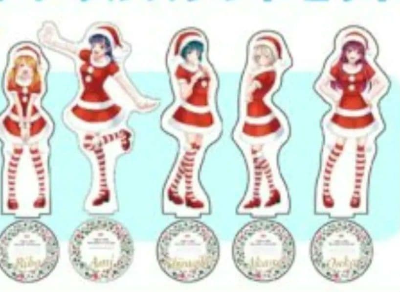 瀬尾公治画業25周年記念作品展 アクリルスタンド 女神のカフェテラス 全種セット