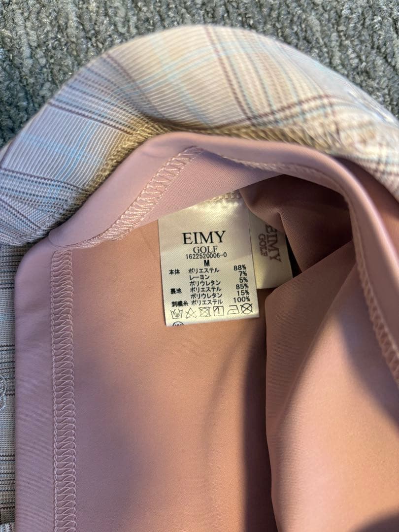 エイミーゴルフ　セットアップ　スカート　春ゴルフ