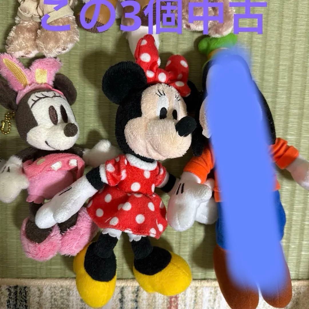 ミッキー・ミニー・ダッフィー ぬいぐるみセット