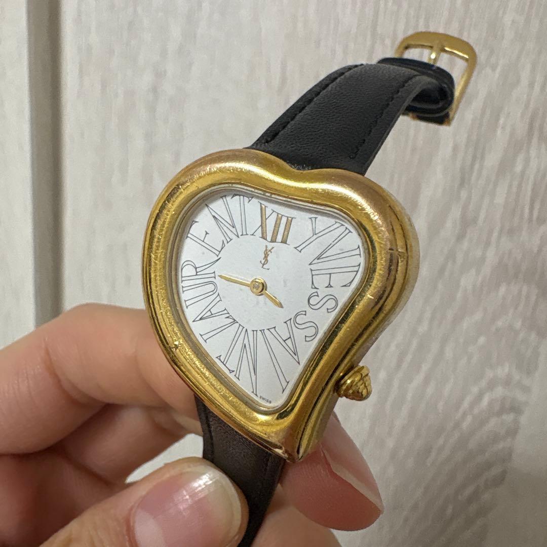 イブサンローラン YVES SAINT LAURENT YSL 時計 ハート