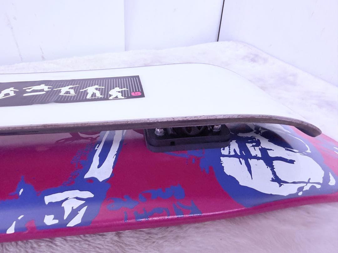 希少 BURTON スノーデッキ BRIDGE 未使用保管品 純正シート付