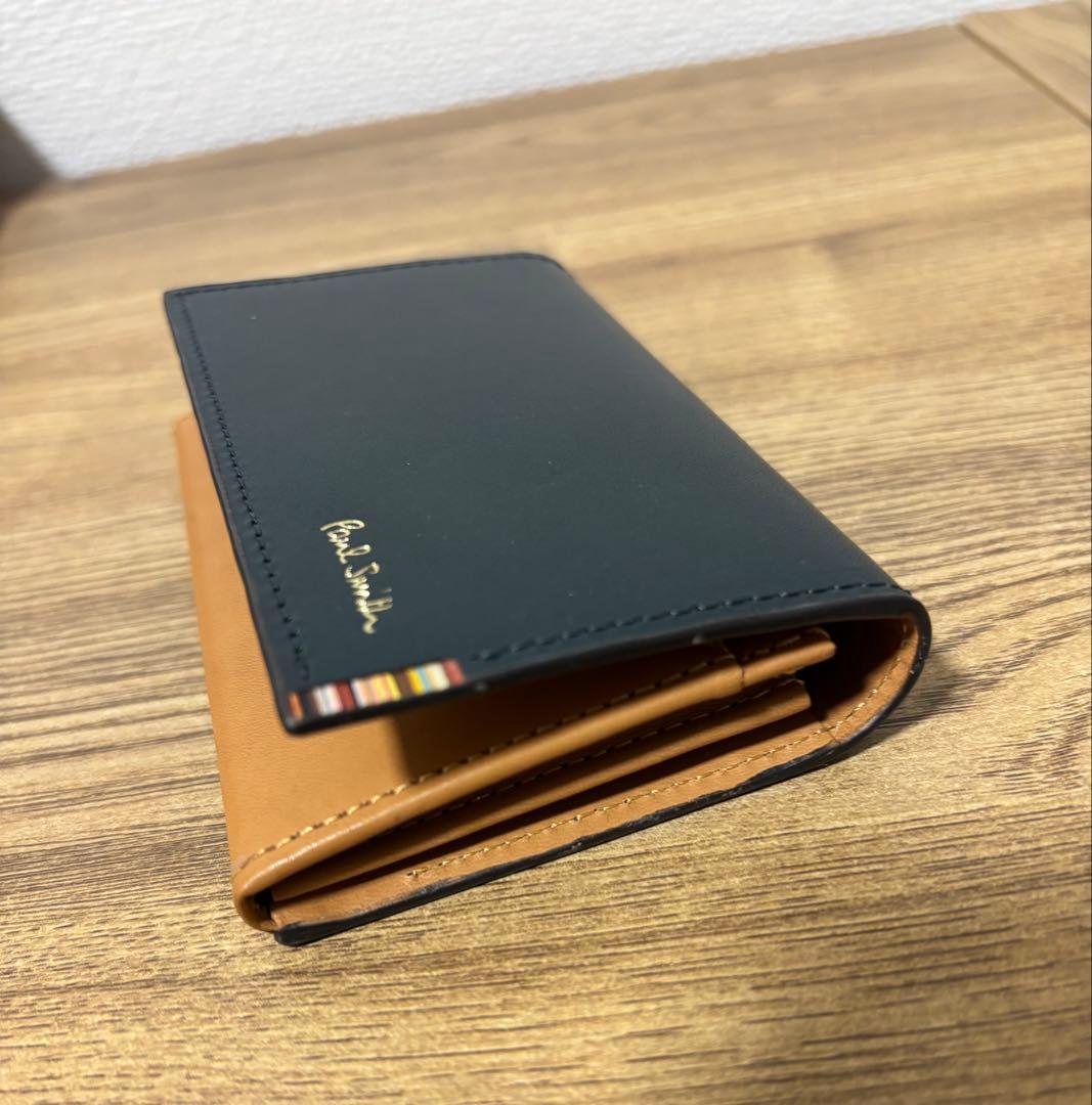 ポールスミス　名刺入れ　グリーン　オシャレ　メンズ