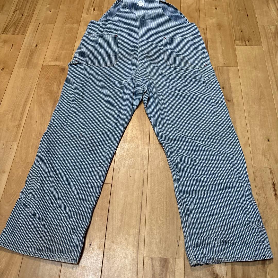 70's BIG MAC オーバーオール ヒッコリー　ライトオンス