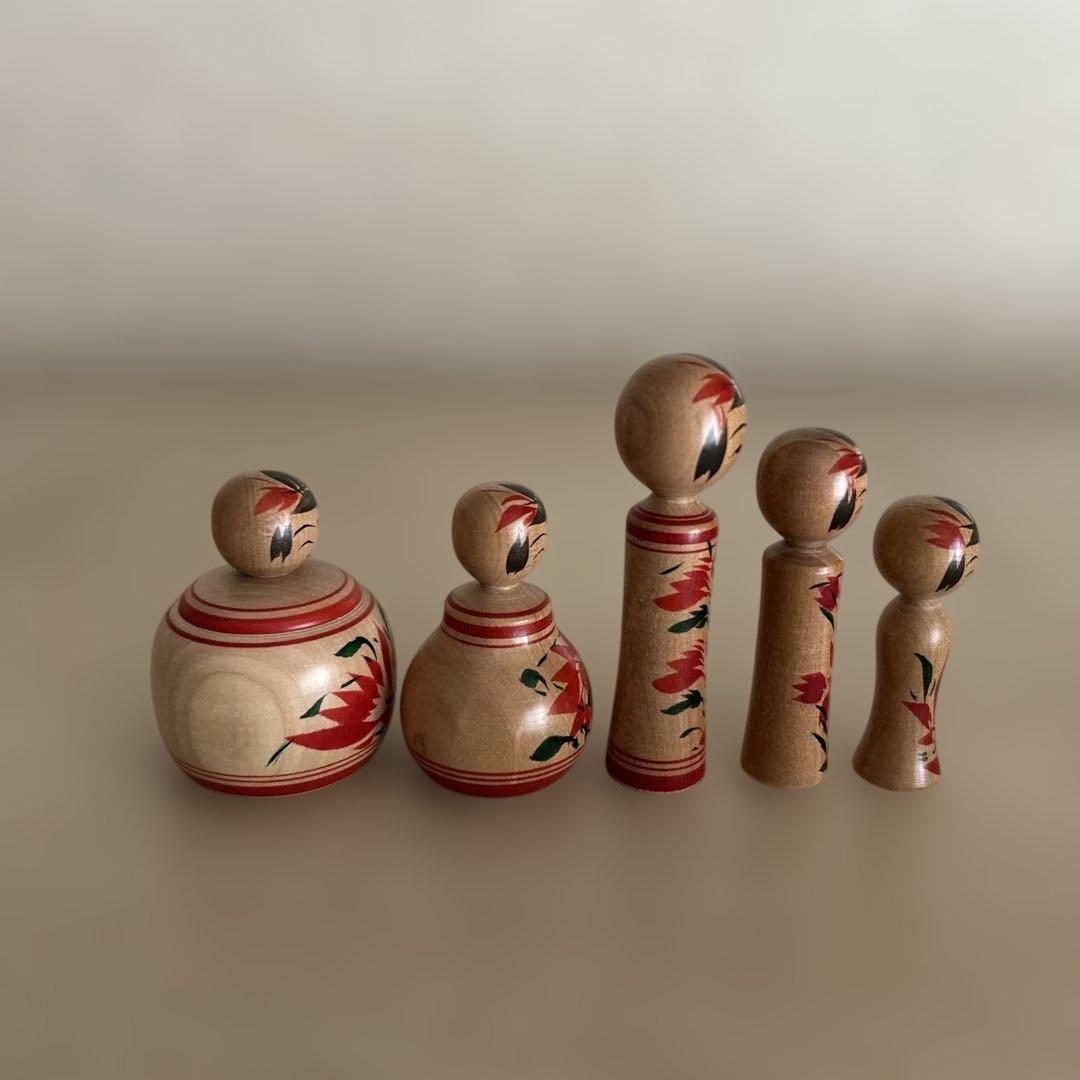 大沼秀顕工人 こけし【蓋付きえじこ】