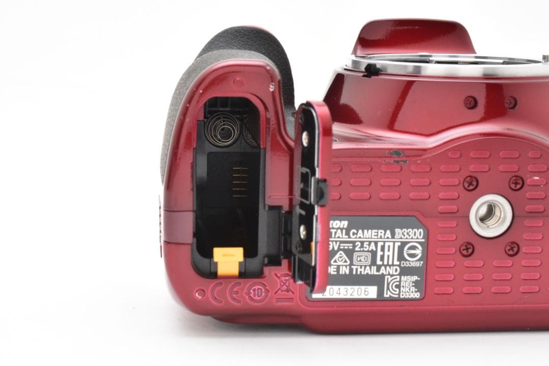 超美品 NIKON ニコン D3300 レッド H018