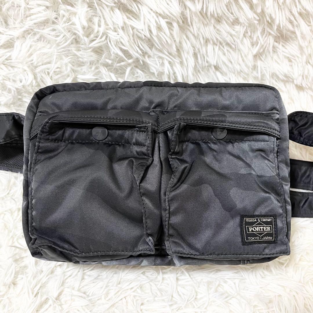 ✨極美品✨ポーター タンカー 30周年限定 ショルダーバッグ２層 迷彩