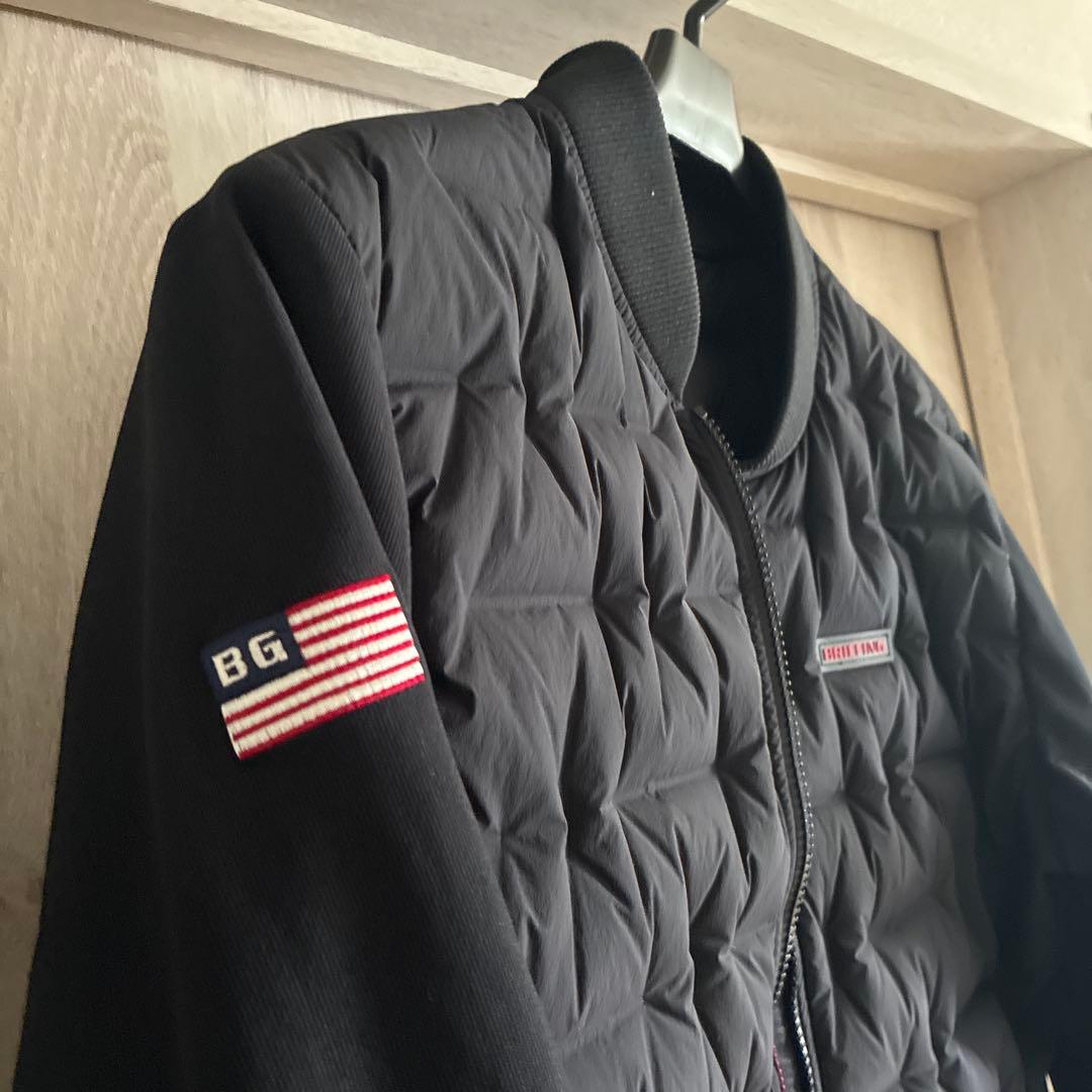 【完売品】【希少】ブリーフィングゴルフ　　　ダウンジャケット　サイズＬ