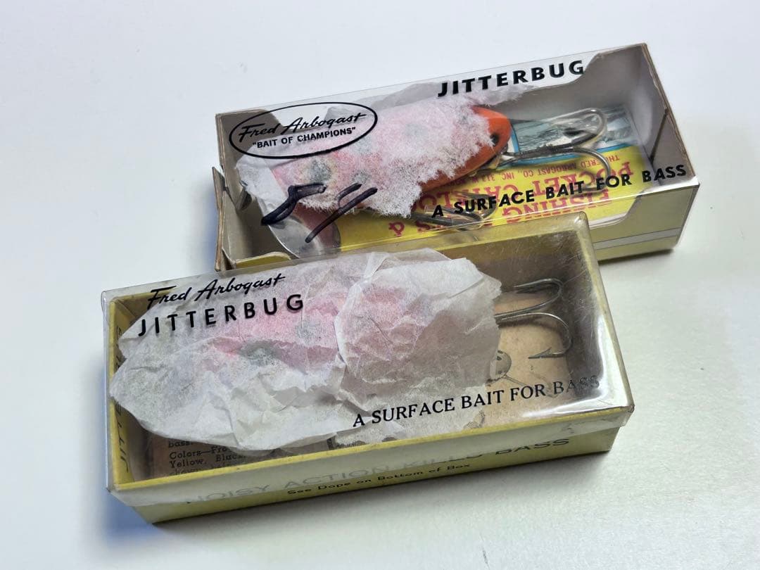 Jitterbug オールドルアー　Fred arbogast ジッターバグ