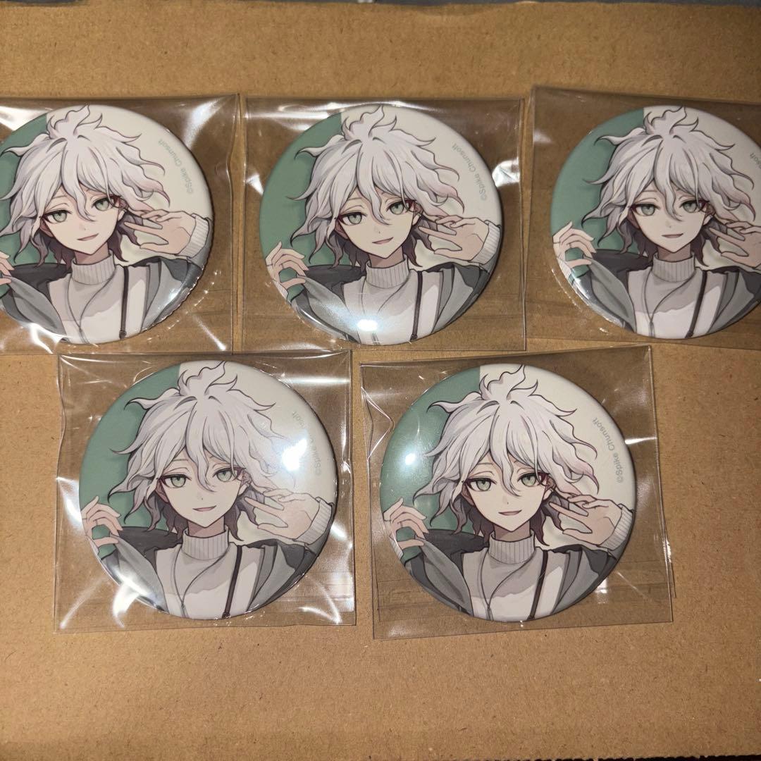 ダンガンロンパ　arti-mate おそろいコーデ　缶バッジ　狛枝凪斗　セット