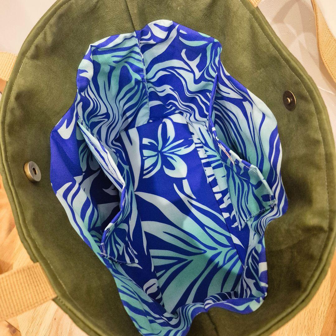 NO.218 ハワイアンキルト トートバッグ ハンドメイド ロケラニ(薔薇)♪