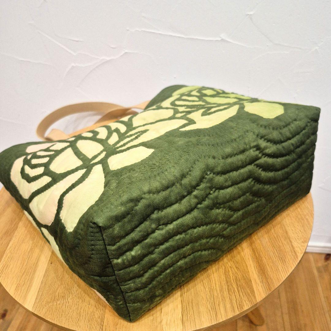 NO.218 ハワイアンキルト トートバッグ ハンドメイド ロケラニ(薔薇)♪