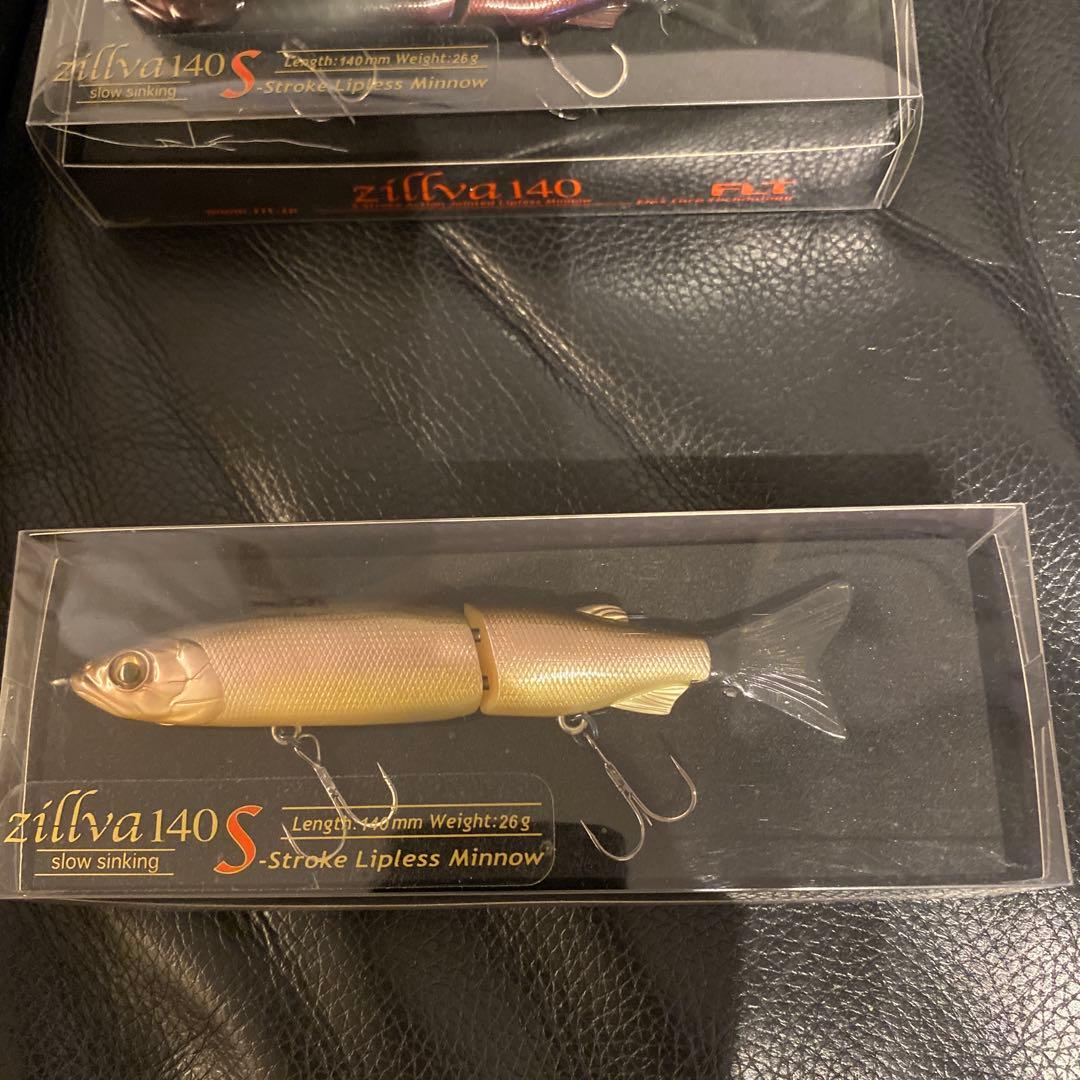[新品]zillva 140S スローsinkingリップレスミノー 4個セット
