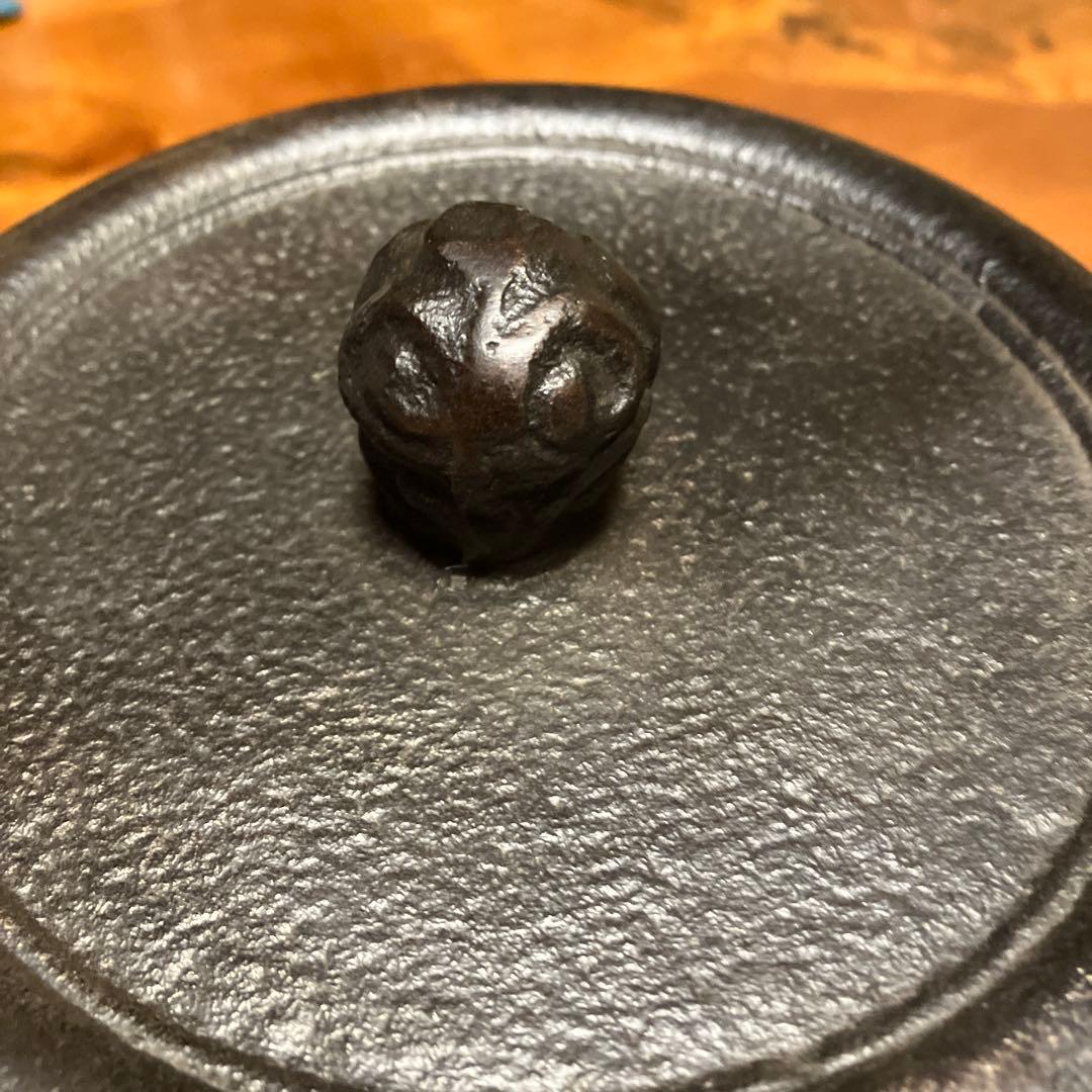 【大型】鉄瓶　南部鉄器　鶴と松　美術品　4ℓ アンティーク　美術品