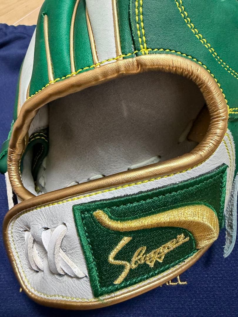 クボタスラッガー　Slugger 軟式野球グローブ 緑/白