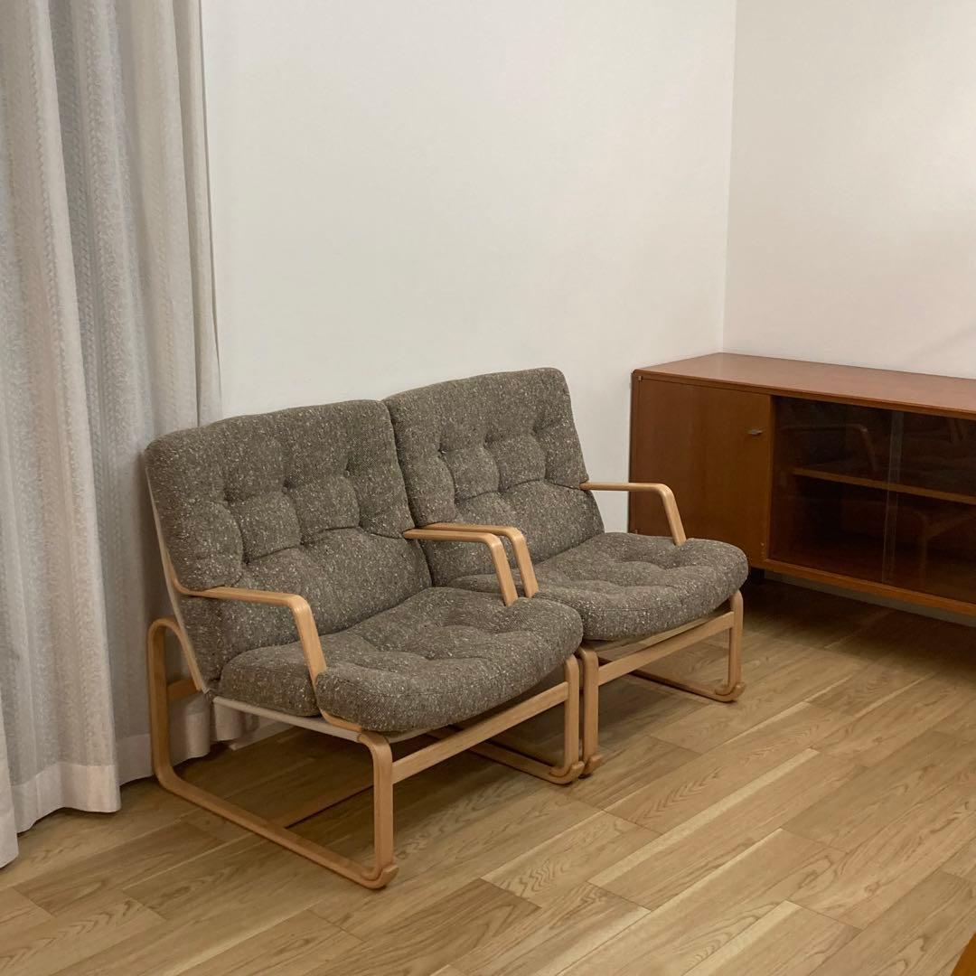 天童木工　ブルーノマットソン　シングル　1人がけソファ　1脚