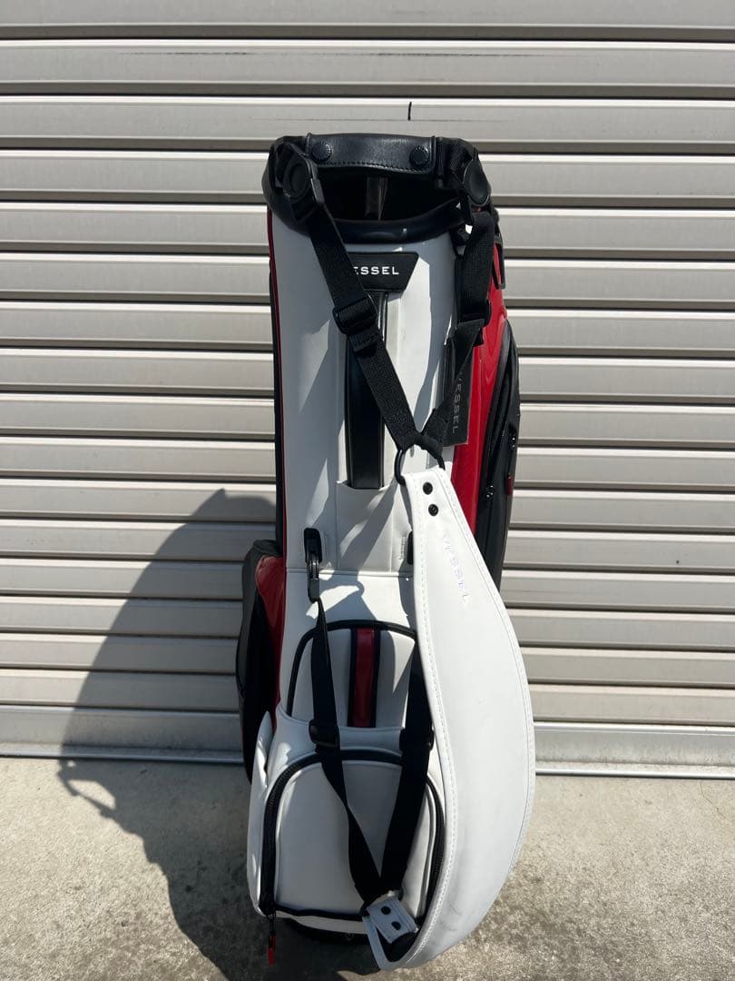 vessel スタンドキャディバッグ シングルストラップ