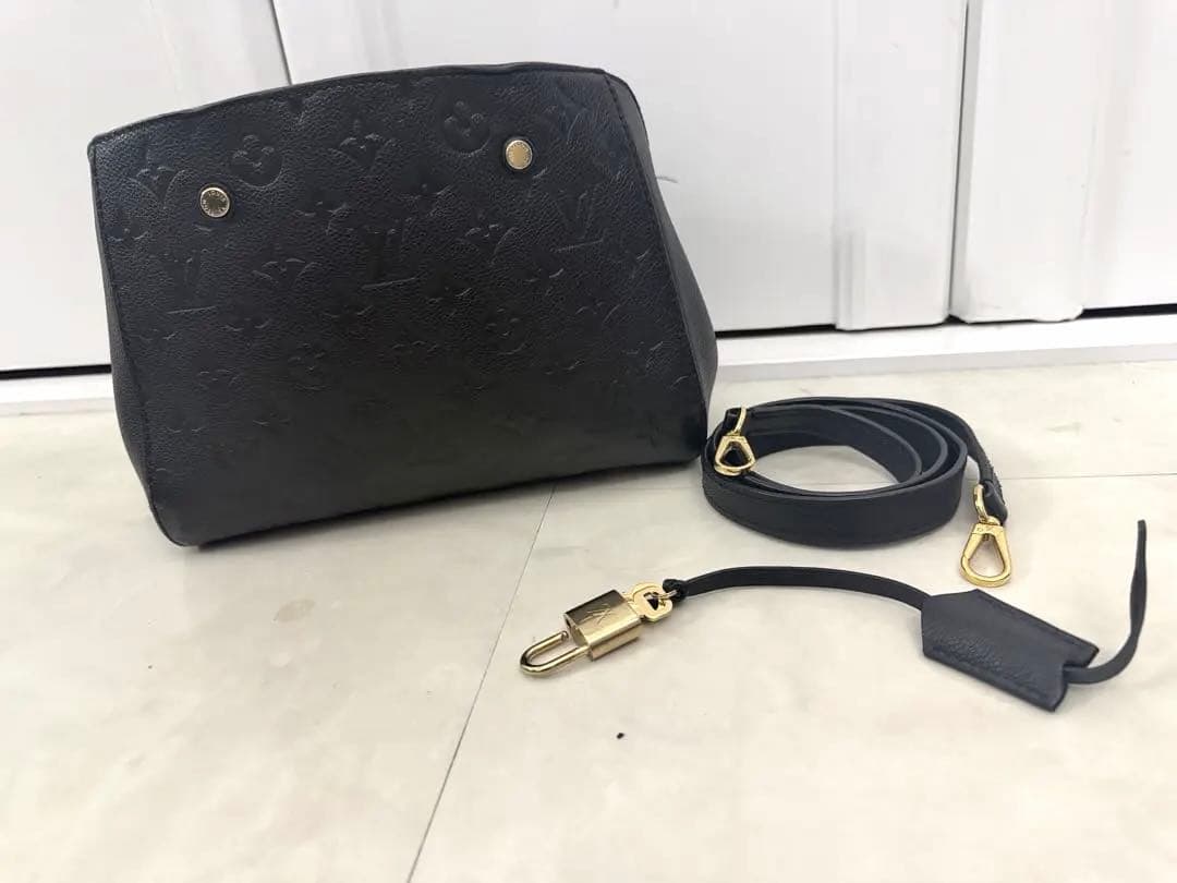 N*i様 ルイヴィトン ハンドバッグ モンテーニュBB モノグラムアンプラント