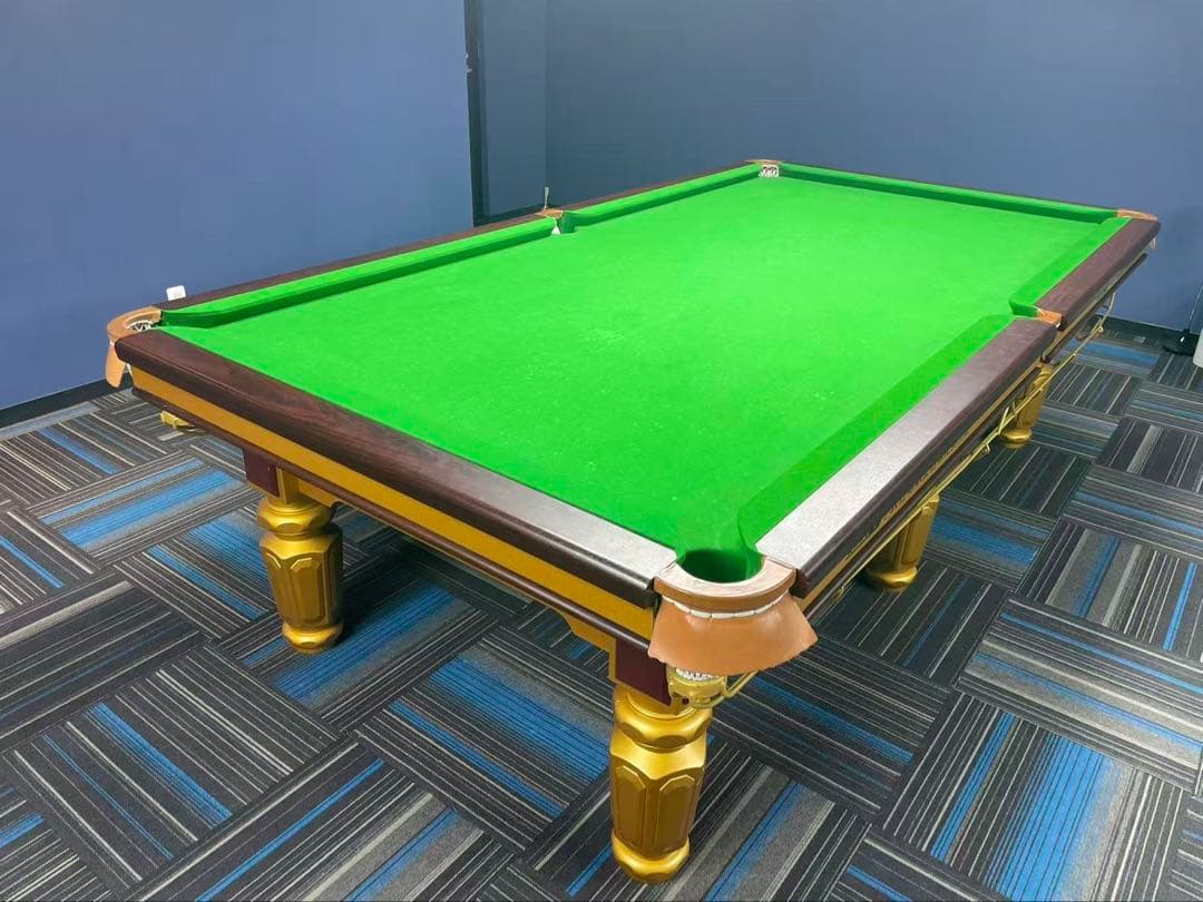 ビリヤードテーブル 緑色 木製 ビリヤード台