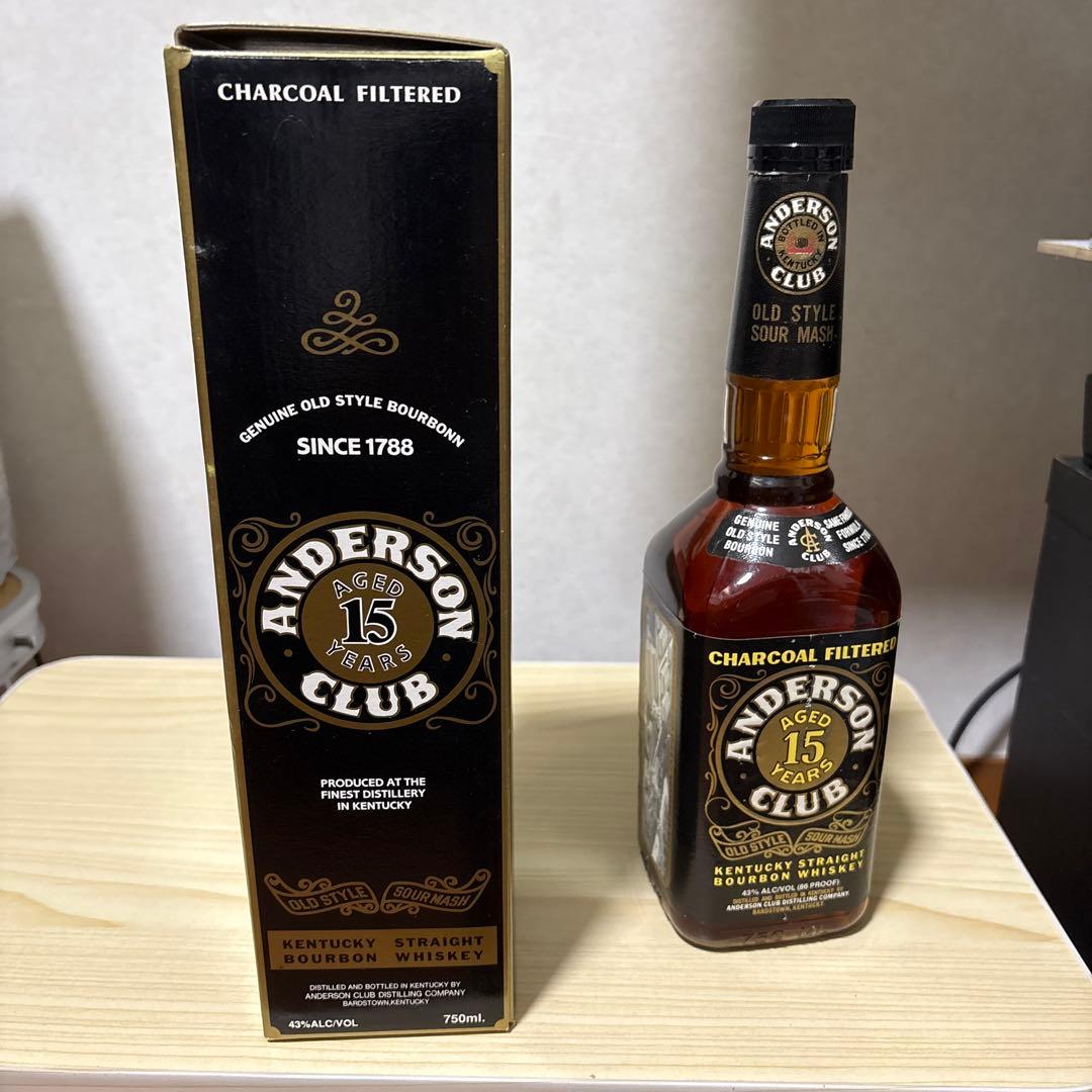 未開栓 アンダーソンクラブ 15年 750ml 43%