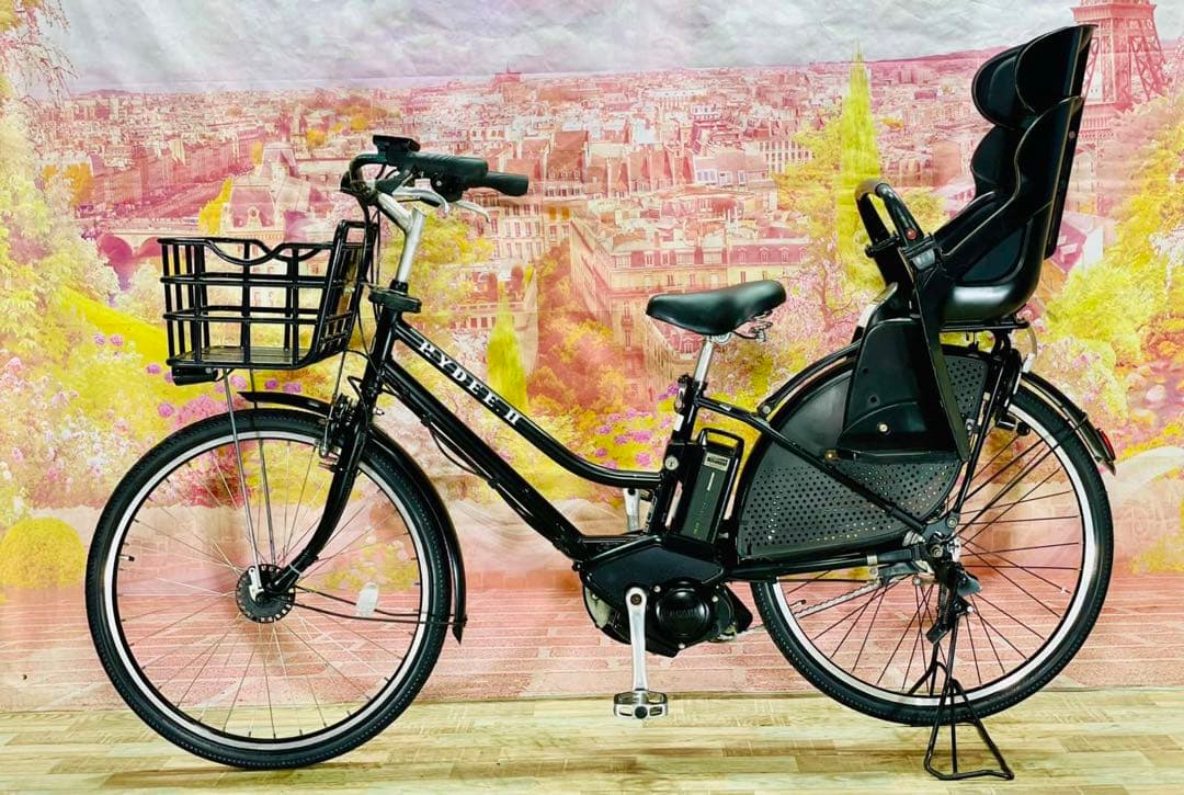 K1809 電動自転車ブリヂストン ハイディー 子供乗せ 26インチ 送料無料
