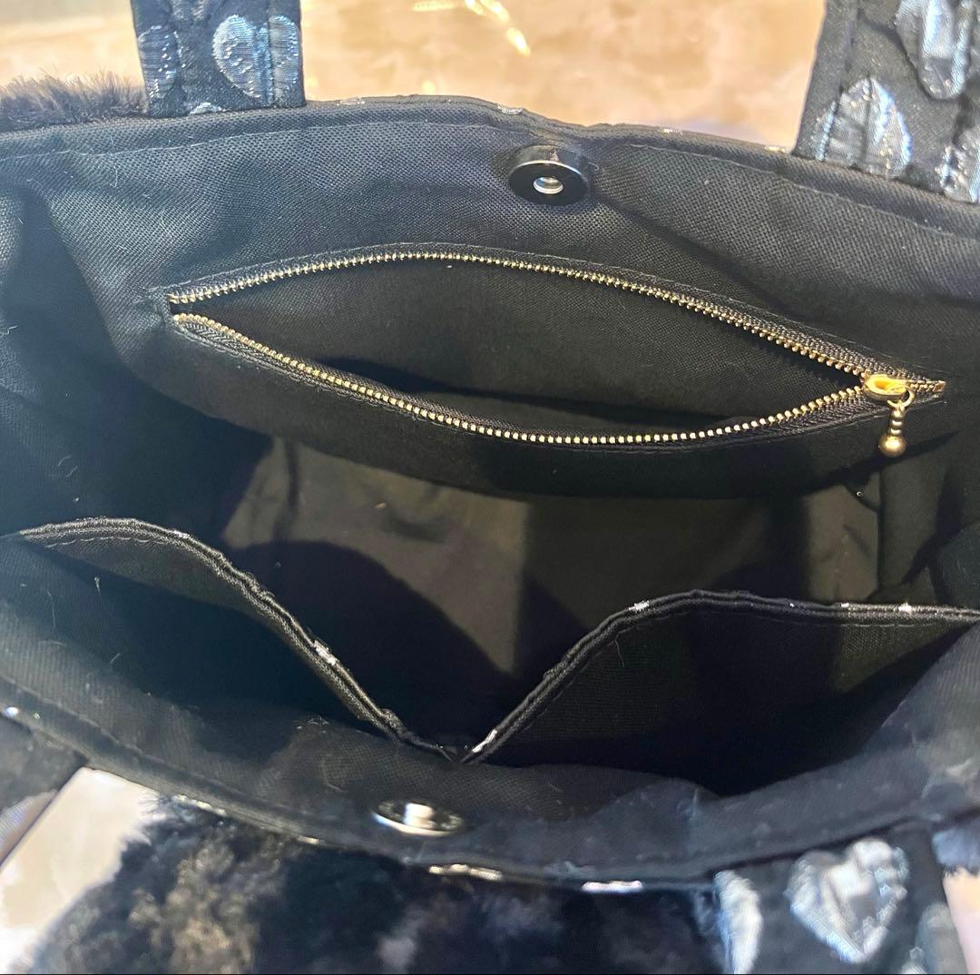 あ*き様 コヤンイサムチョン　ショルダー付き　サイドポケットバッグ　ブラックファ