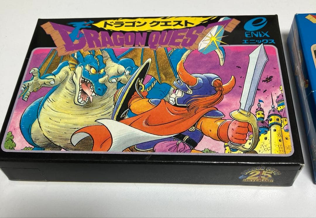 ファミコン版『ドラクエⅠ』『II』『III』パッケージデザインジグソーパズル