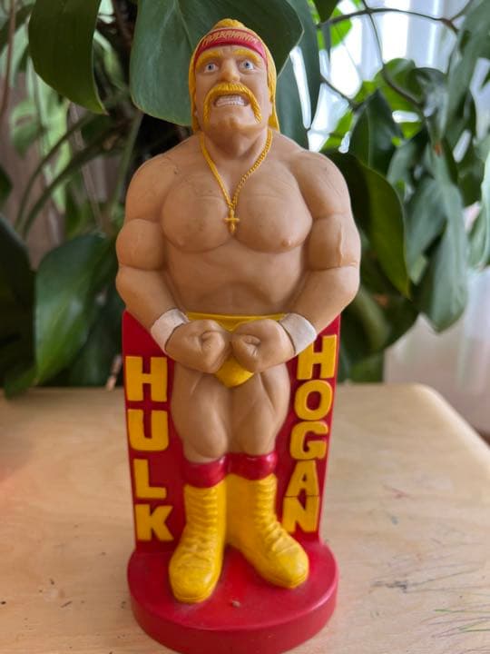 値下げ！ハルクホーガン、アルティメットウォリアー、貯金箱、WWF、WWE