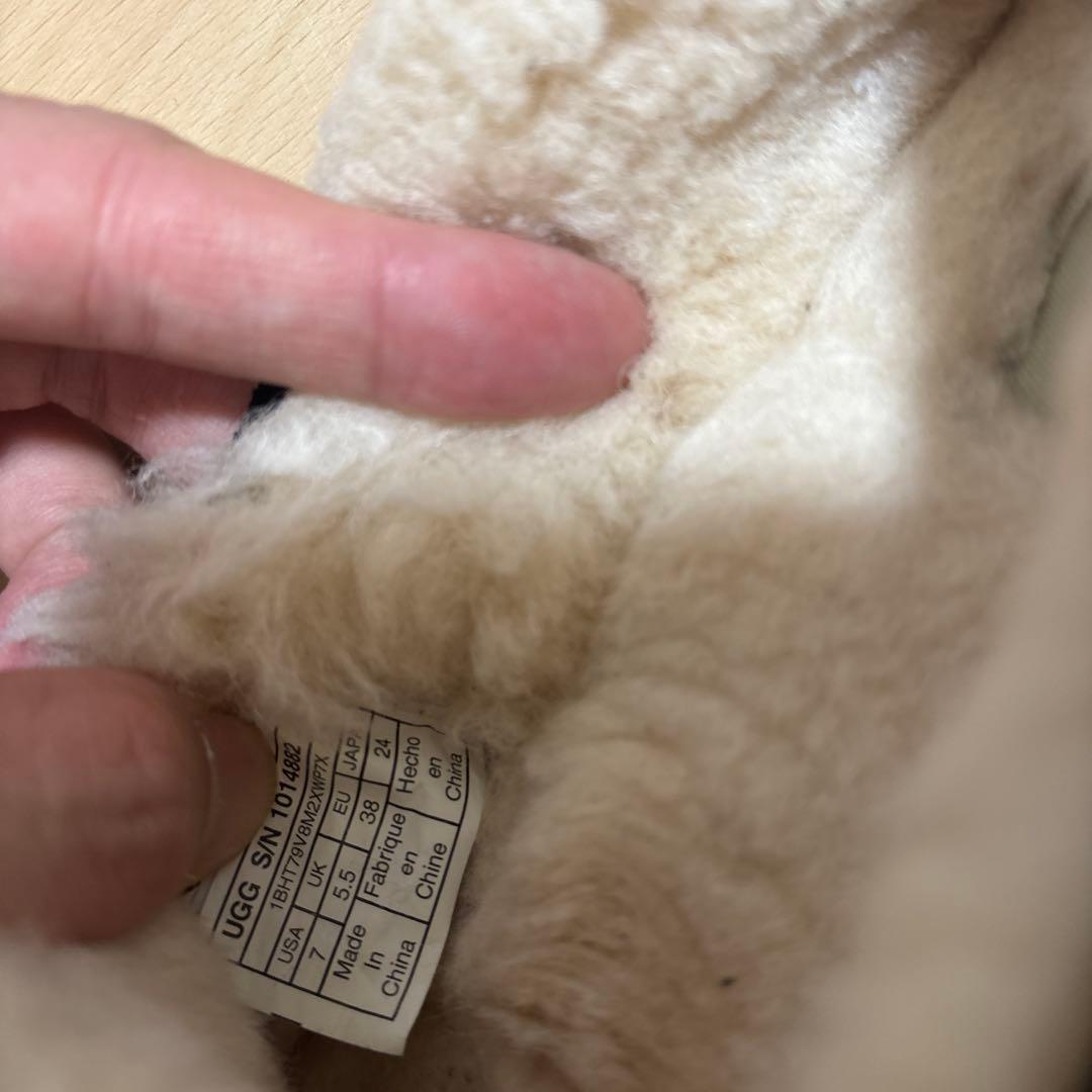 UGG アグ モカシン ファー ボア