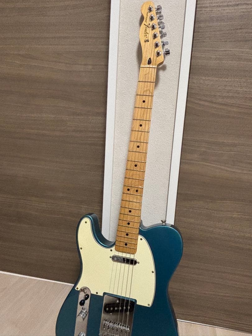 Fender Mexico製 Telecaster 左利き レフティ LH 青色
