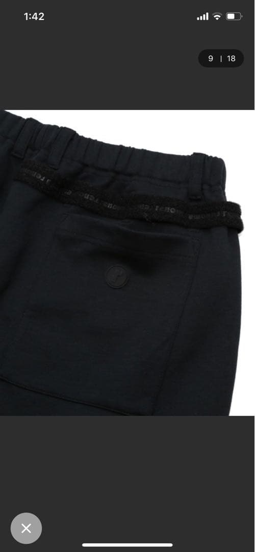 メンズウェア renoma paris SWEAT EASY SHORT PANTS