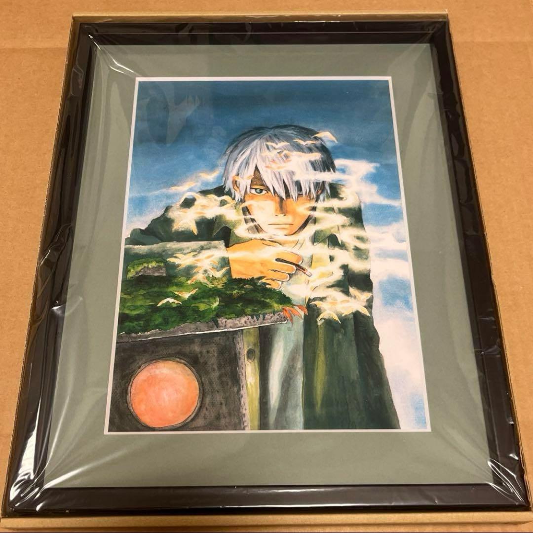 最安値⭐︎ 蟲師 推しちゃれ くじ A賞 キャラファイングラフ A02 ギンコ