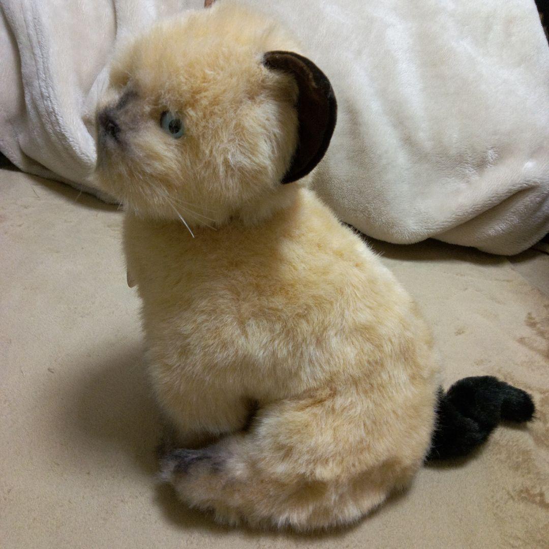 猫レトロぬいぐるみ　リアルねこ　WATFORD