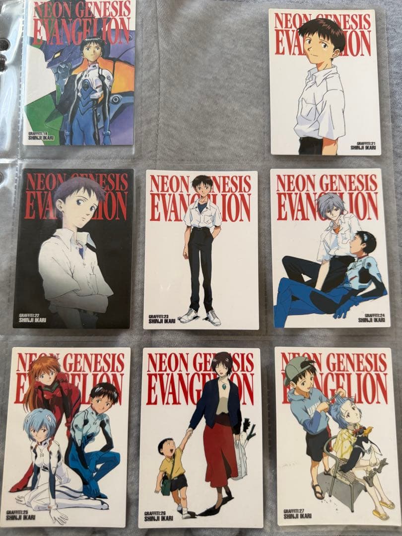 新世紀エヴァンゲリオン カードダスマスターズ第参集初版ノーマルカード117枚