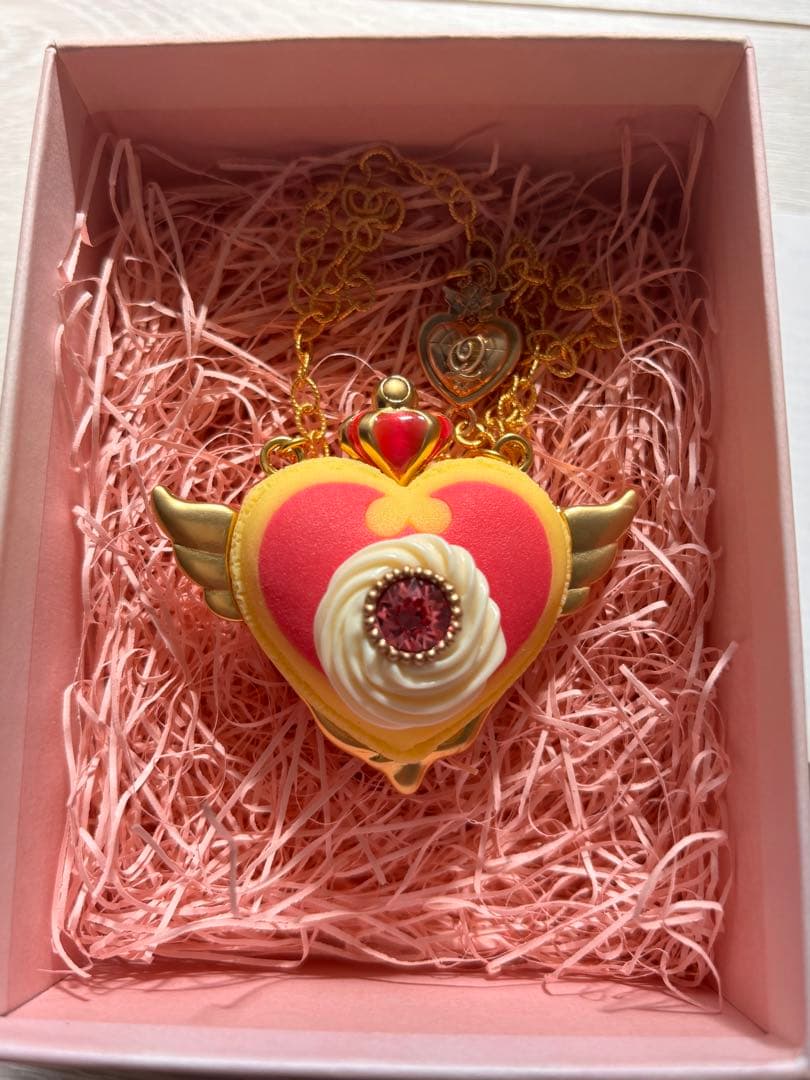 最終値下 セーラームーン クライシスムーン ネックレスQ-pot マカロン