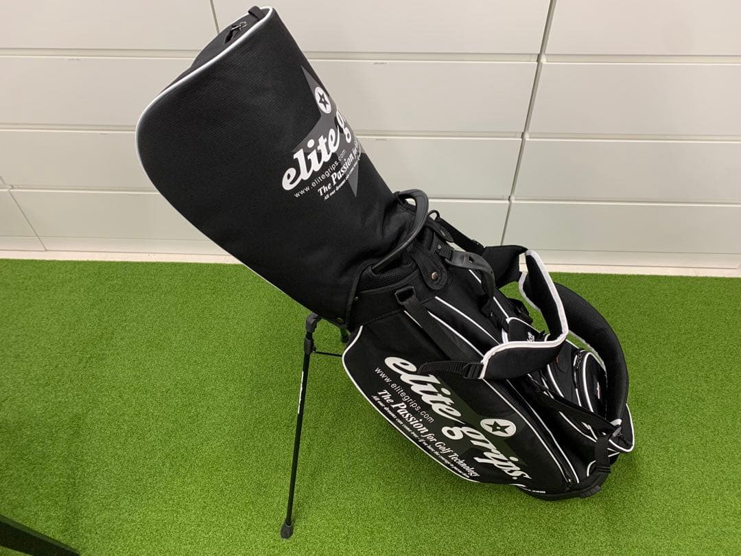 エリートグリップ elite grips ブラック キャディバッグ スタンド