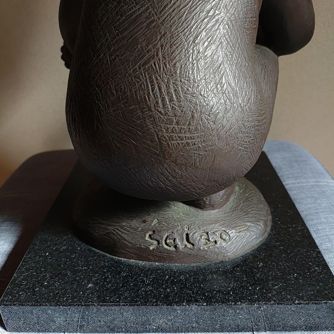 玉野勢三　「水辺」AP版　高さ34cm 重さ12kg 　ブロンズ製