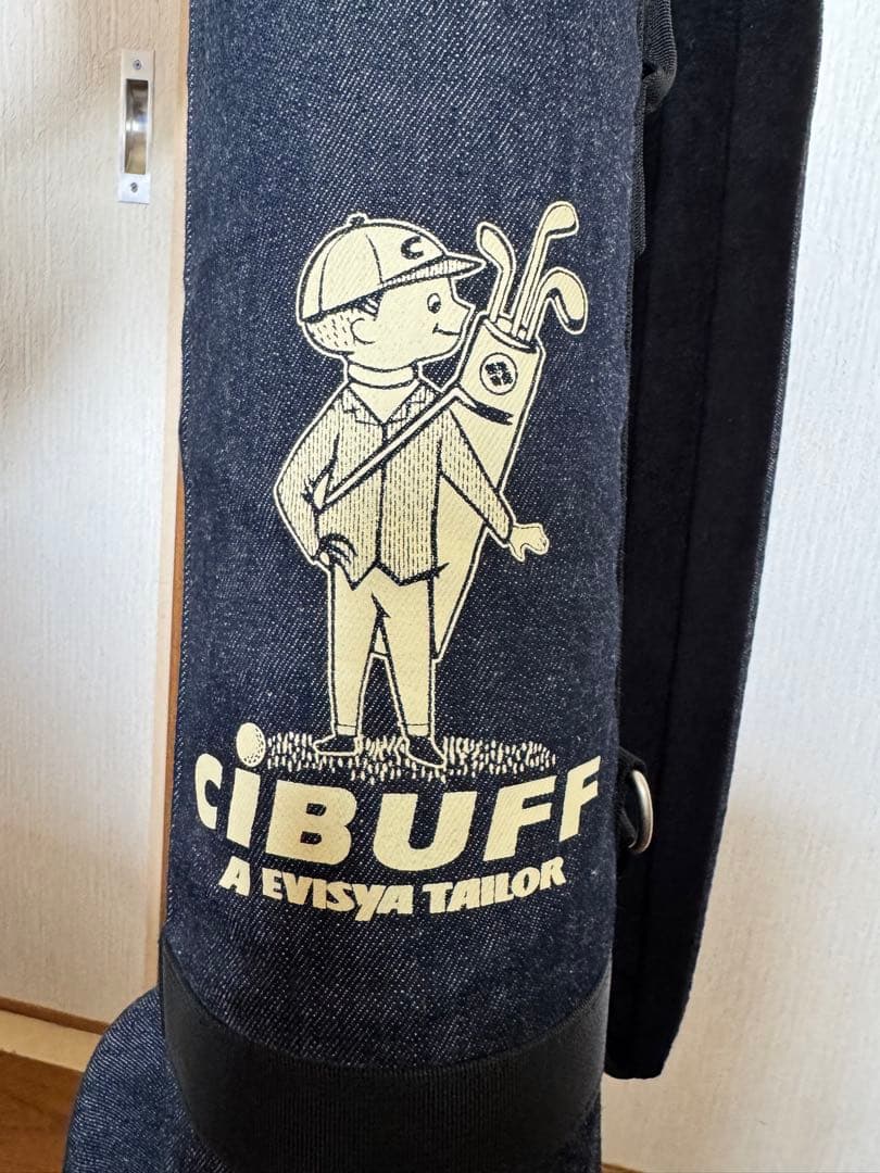 超貴重　エヴィス　CI BUFF デニム ゴルフキャディバッグ　新品