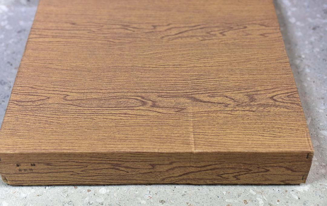 値下げ、豊悦作　真塗唐松模様炉縁　囲炉裏/お茶道具