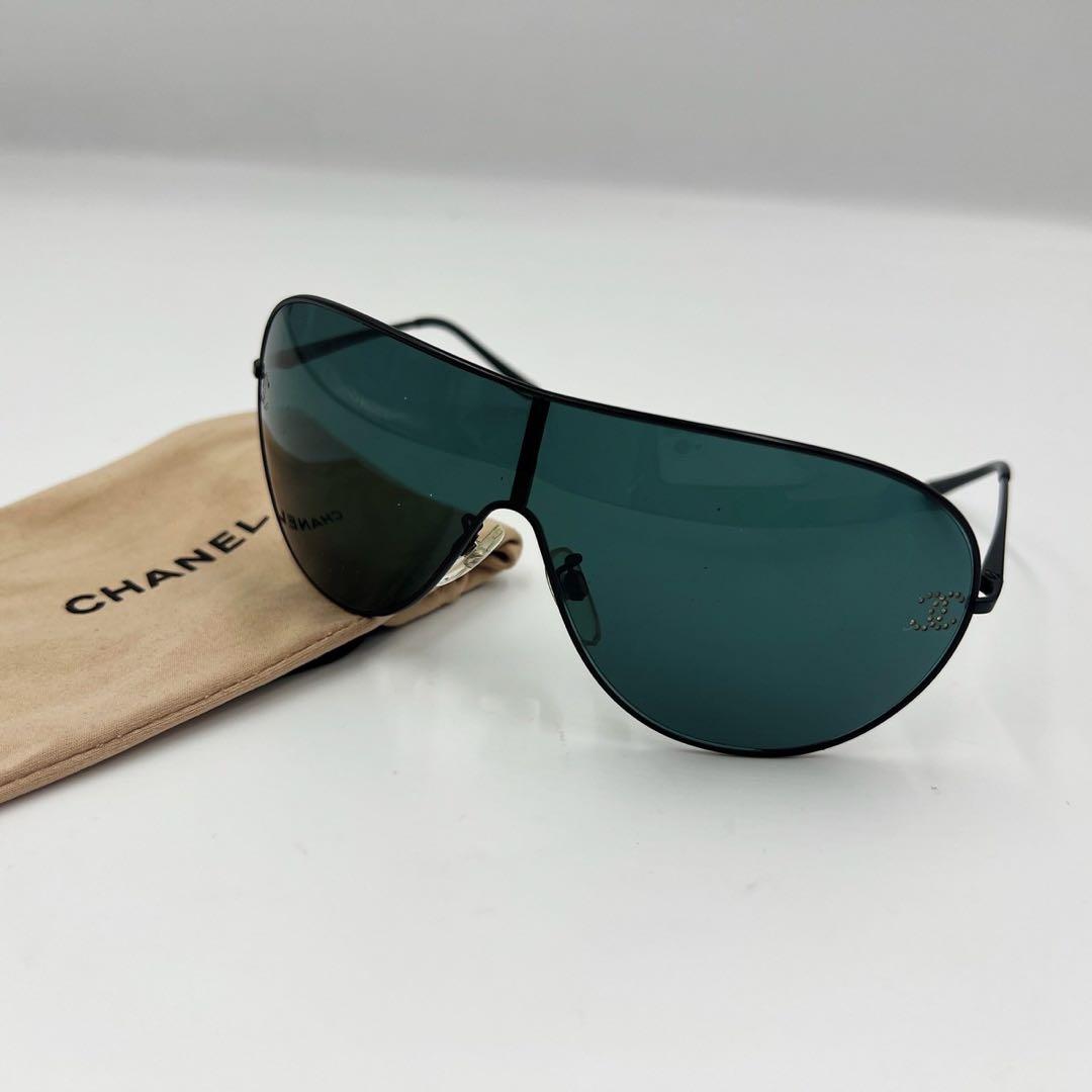 美品　シャネル　CHANEL　サングラス　ココマーク　4122₋B　保存袋