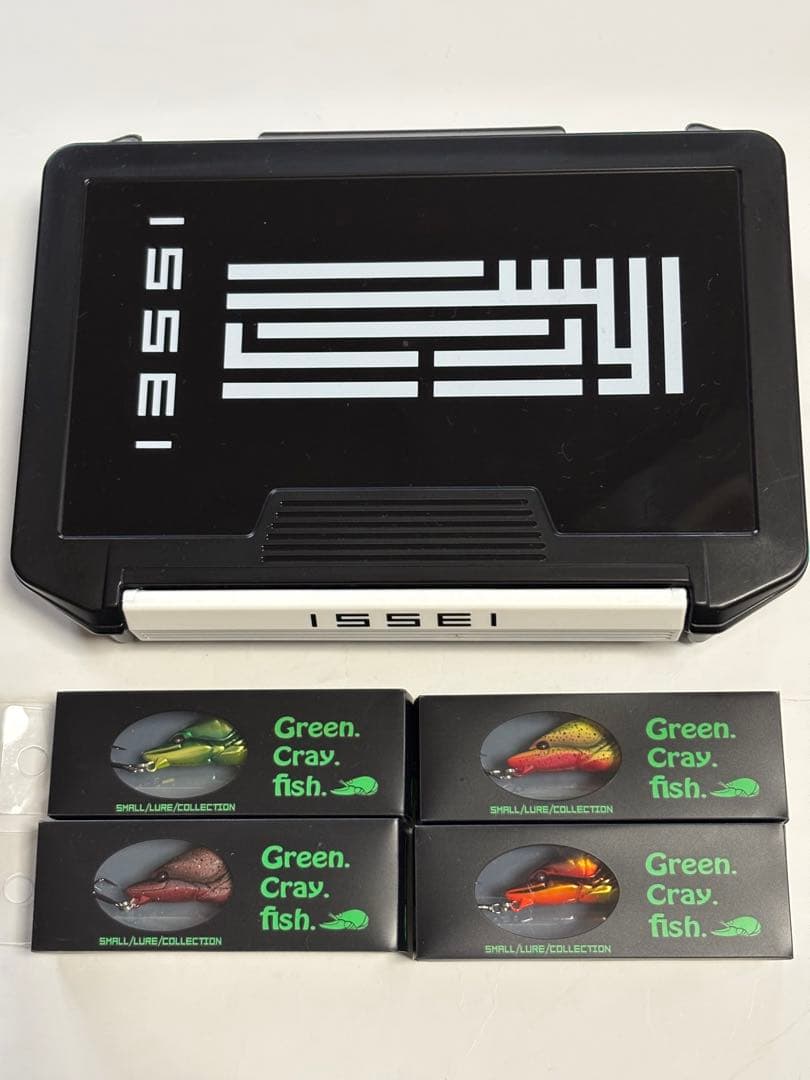 一誠 ルアー タックルボックス 黒 セット マイクロザリバイブ 40