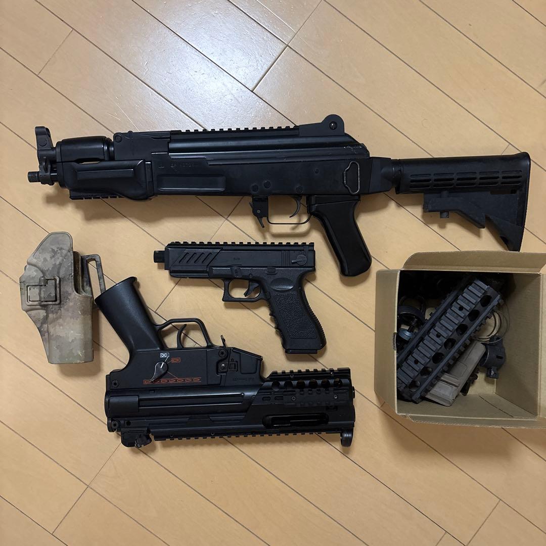 AK-47 hc グロック18c MP5クルツ ジャンク品