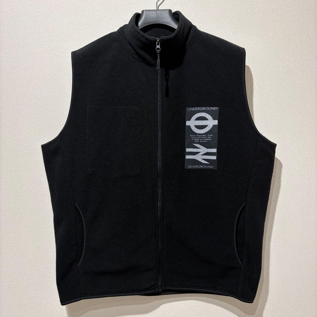 トップス ESSAY RAVE VEST BALLOON YOKE URU is-ness