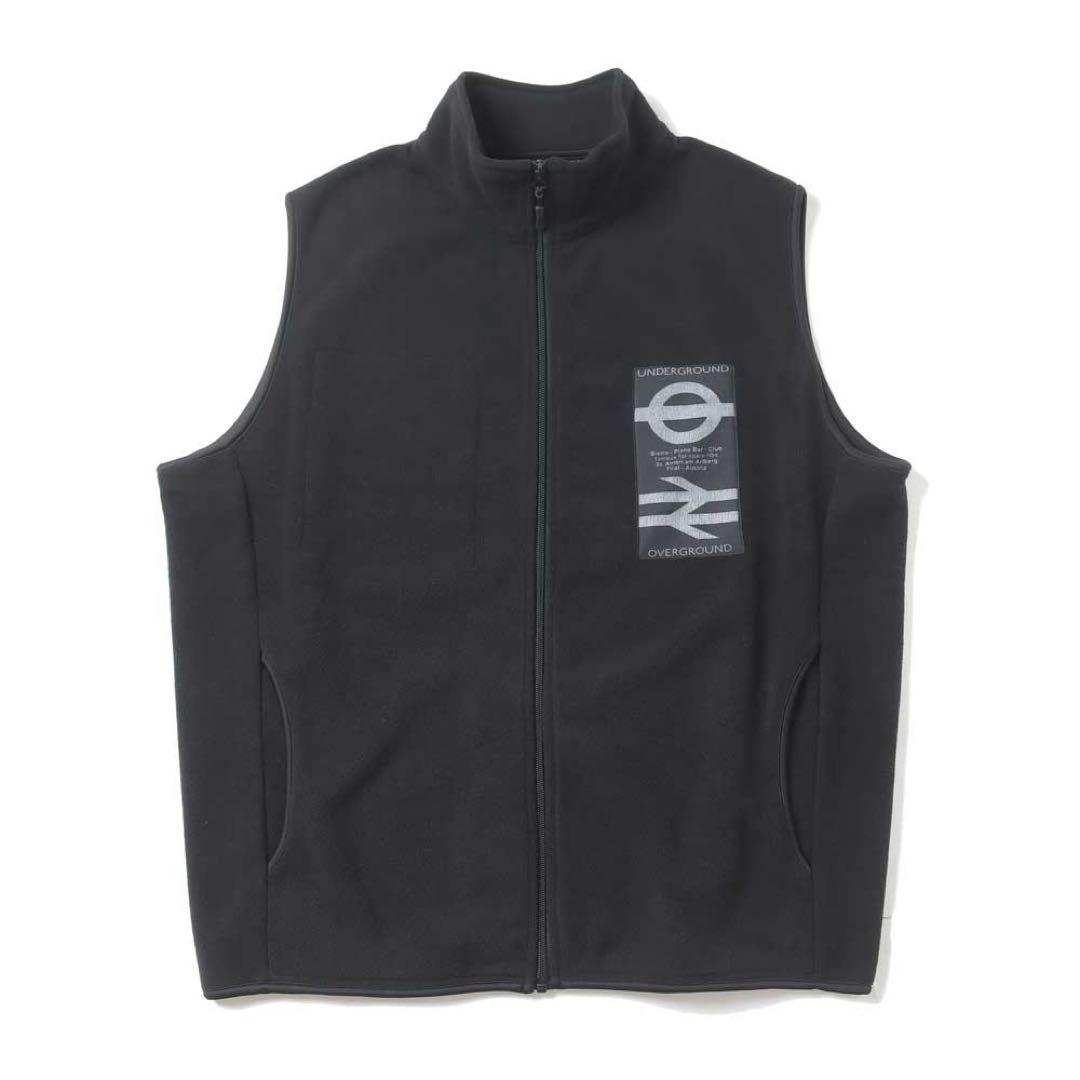 トップス ESSAY RAVE VEST BALLOON YOKE URU is-ness