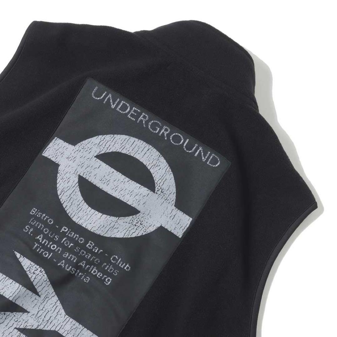 トップス ESSAY RAVE VEST BALLOON YOKE URU is-ness