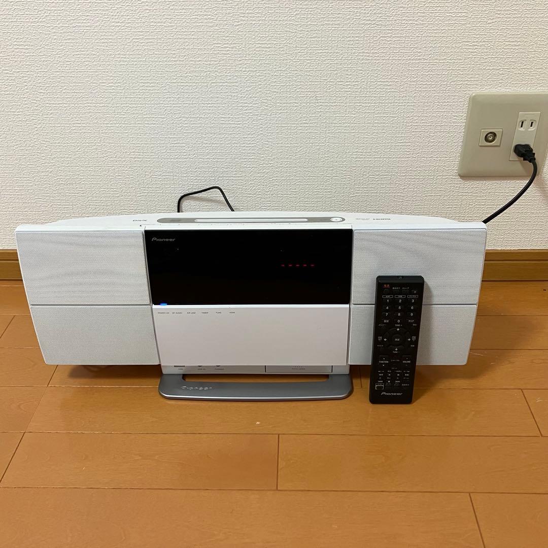 Pioneer X-SMC2-W ミニコンポ　AS-BT200内蔵