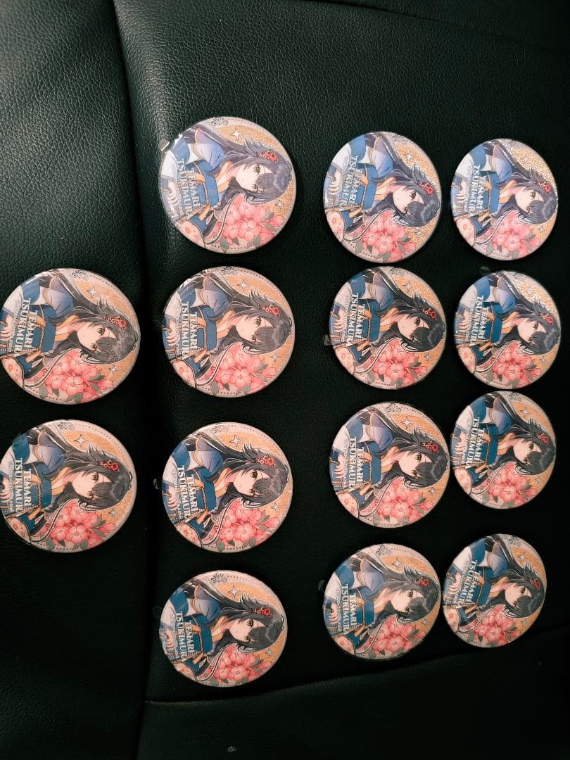 学園アイドルマスター　上海ポップアップ　梅影霓裳　月村手毬　缶バッジ14枚セット