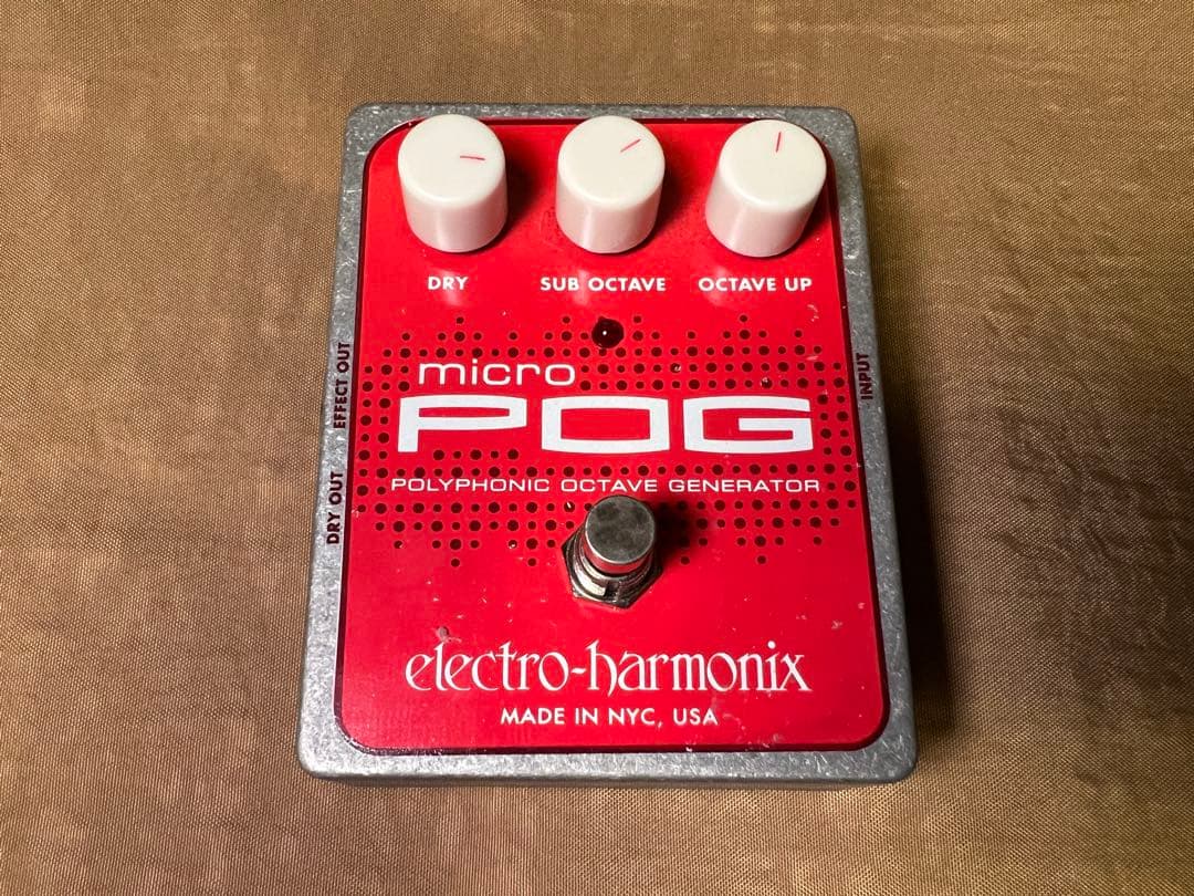 ギター electro-harmonix micro POG