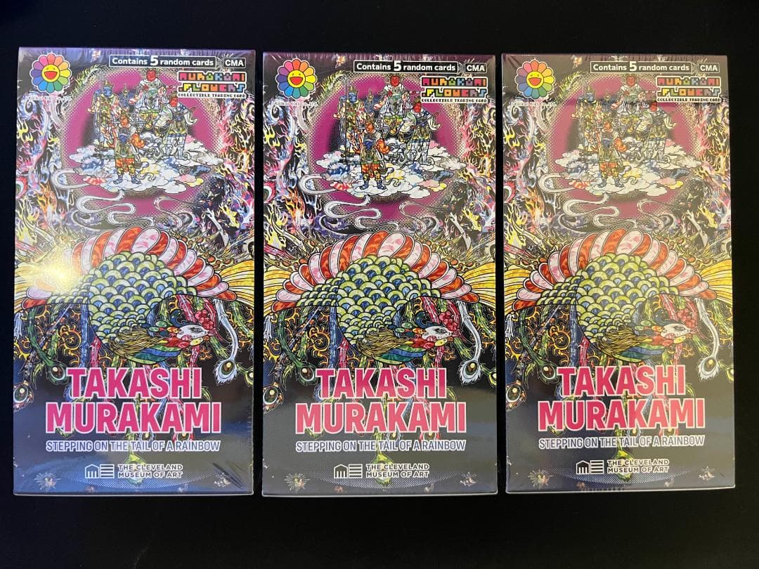 3箱　村上隆Stepping on the Tail of a Rainbow