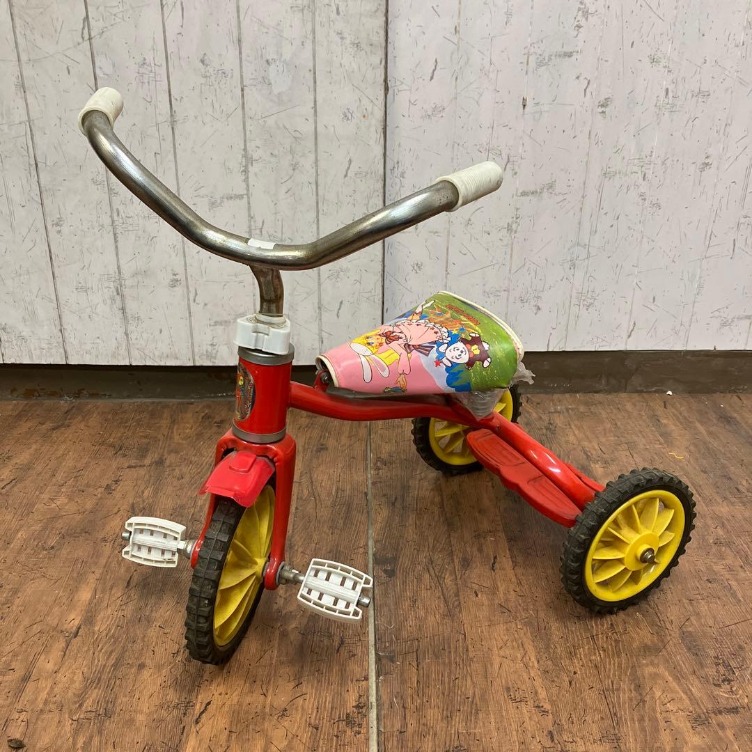 昭和レトロ バンビ ラブリーチャイルド ヴィンテージ 三輪車 レッド 当時物希少